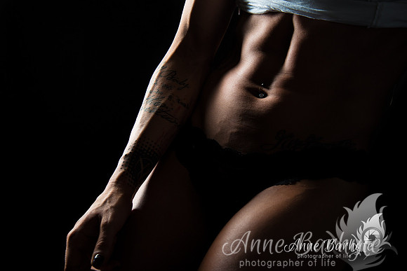 Denver Colorado Boudoir Studio Photo Photography Session Athletic Body building