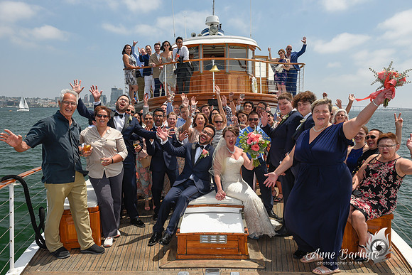Gina & Ben's Wedding  8 - 18 - 2018 Hornblower Cruises San Diego. CA