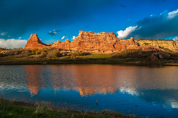 Deer Creek Canyon During the Magic Hour