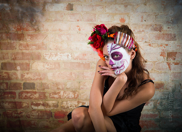 Dia de los Muertos - Model: Lubava Kazaeva